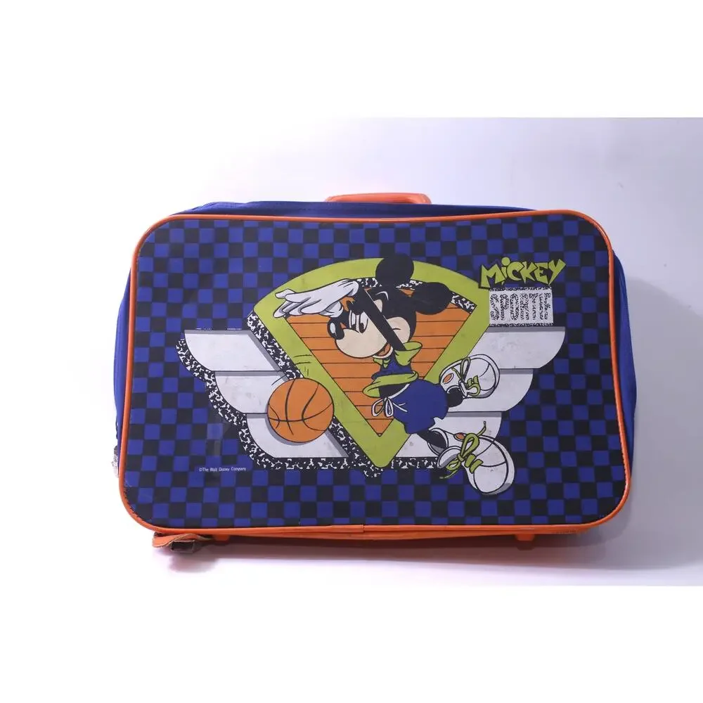Disney Mickey Sportif Suitcase, Blue, Children's, 18x12
